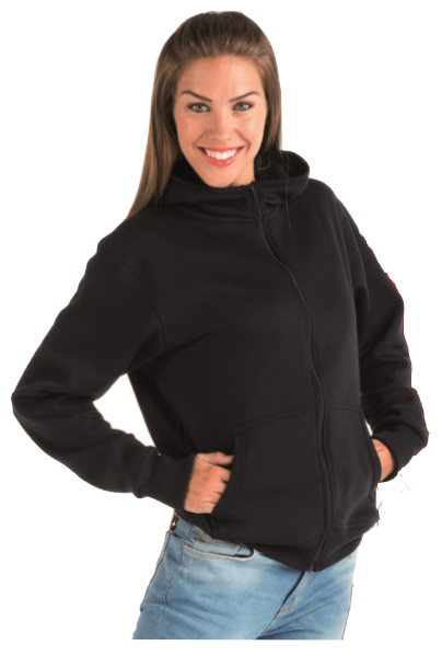 Dámska jednofarebná mikina.